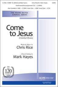 Come to Jesus Vocal Solo & Collections sheet music cover Thumbnail